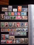 1930-2011 Collection incomplète de timbres neufs de