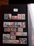 1930-2011 Collection incomplète de timbres neufs de