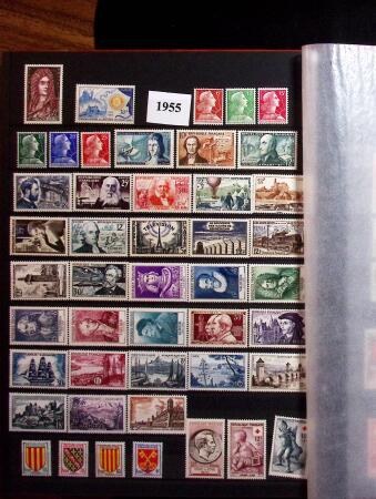 1930-2011 Collection incomplète de timbres neufs de