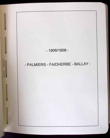 1859-2007 Collection des colonies générales complète
