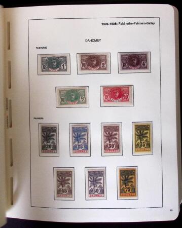 1859-2007 Collection des colonies générales complète