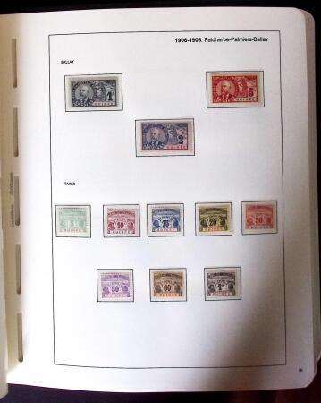 1859-2007 Collection des colonies générales complète