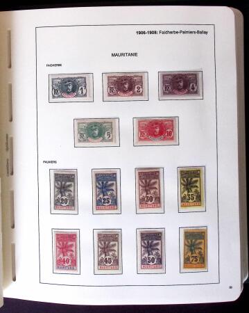 1859-2007 Collection des colonies générales complète