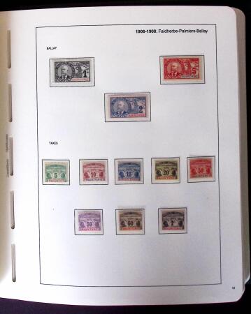 1859-2007 Collection des colonies générales complète