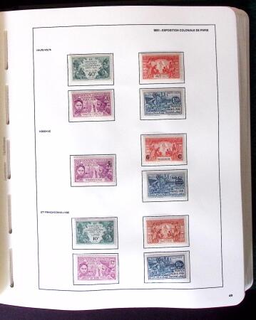 1859-2007 Collection des colonies générales complète