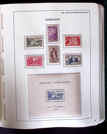 1859-2007 Collection des colonies générales complète