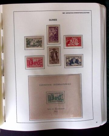 1859-2007 Collection des colonies générales complète