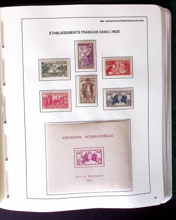 1859-2007 Collection des colonies générales complète