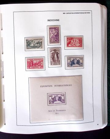 1859-2007 Collection des colonies générales complète