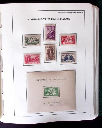 1859-2007 Collection des colonies générales complète