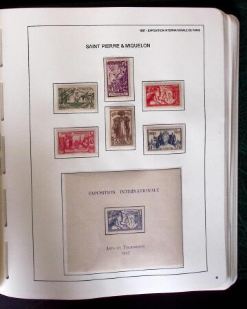 1859-2007 Collection des colonies générales complète