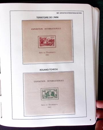 1859-2007 Collection des colonies générales complète