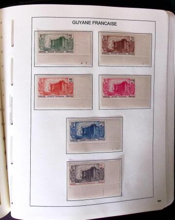 1859-2007 Collection des colonies générales complète