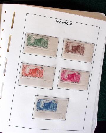 1859-2007 Collection des colonies générales complète