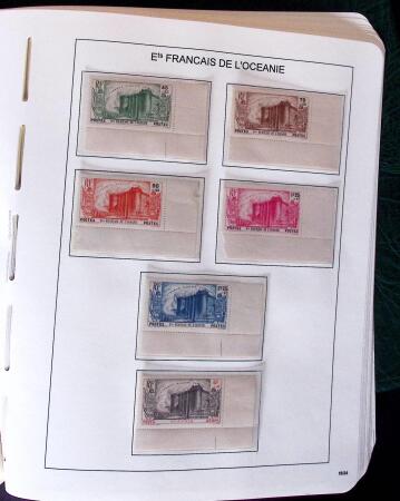 1859-2007 Collection des colonies générales complète