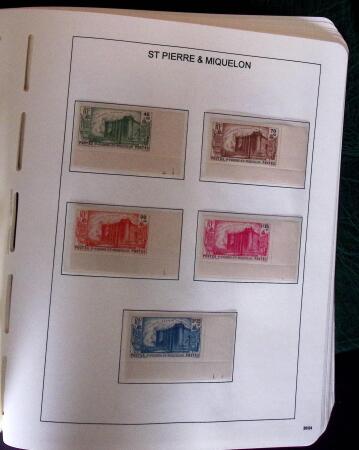 1859-2007 Collection des colonies générales complète