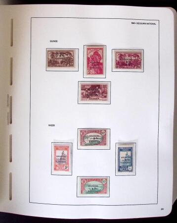 1859-2007 Collection des colonies générales complète