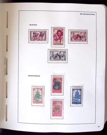 1859-2007 Collection des colonies générales complète