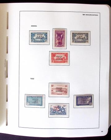 1859-2007 Collection des colonies générales complète