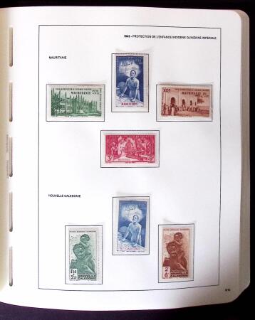 1859-2007 Collection des colonies générales complète