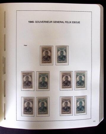 1859-2007 Collection des colonies générales complète