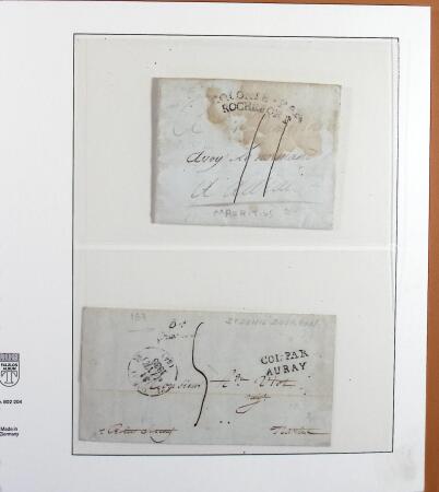 1832-80, Collection de  25 marques postales en provenance