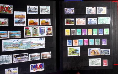 1912-2019 Collection de timbres neufs de SPM, surtout