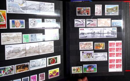 1912-2019 Collection de timbres neufs de SPM, surtout