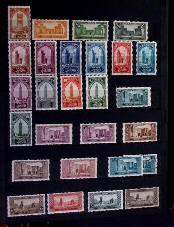 1891-2009 Collection de timbres surtout neufs du MAROC