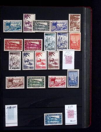 1891-2009 Collection de timbres surtout neufs du MAROC