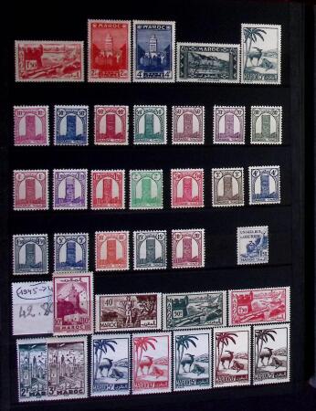 1891-2009 Collection de timbres surtout neufs du MAROC