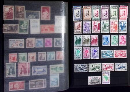 1891-2009 Collection de timbres surtout neufs du MAROC
