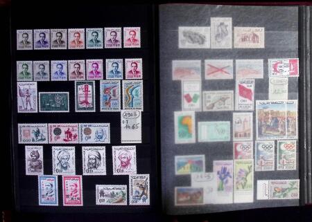 1891-2009 Collection de timbres surtout neufs du MAROC