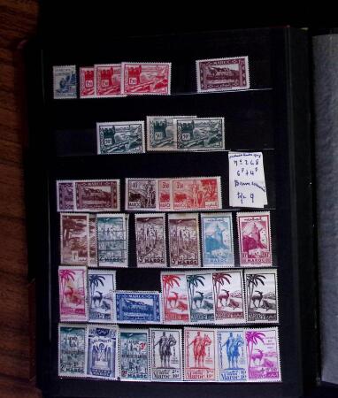1891-2009 Collection de timbres surtout neufs du MAROC