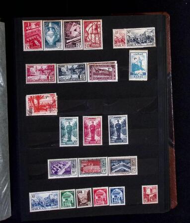 1891-2009 Collection de timbres surtout neufs du MAROC