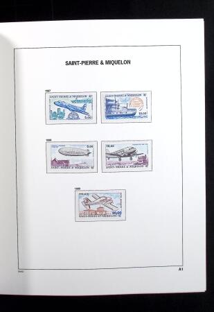 1986-2016 Collection de timbres neufs de SPM + Andorre