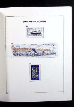 1986-2016 Collection de timbres neufs de SPM + Andorre