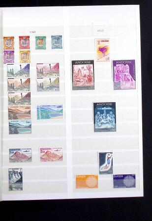 1986-2016 Collection de timbres neufs de SPM + Andorre