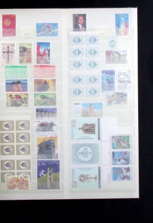 1986-2016 Collection de timbres neufs de SPM + Andorre