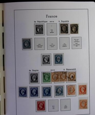 1849-2014 Collection de timbres de France (obl. avant