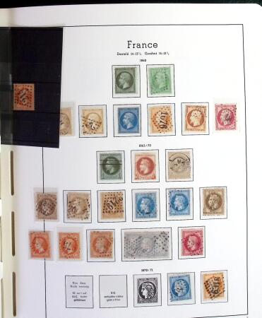 1849-2014 Collection de timbres de France (obl. avant