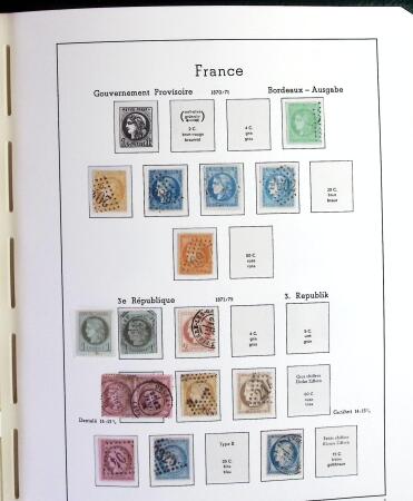 1849-2014 Collection de timbres de France (obl. avant