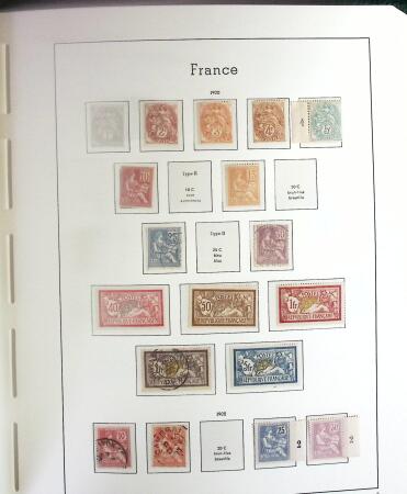 1849-2014 Collection de timbres de France (obl. avant