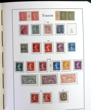1849-2014 Collection de timbres de France (obl. avant