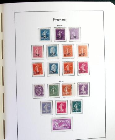 1849-2014 Collection de timbres de France (obl. avant