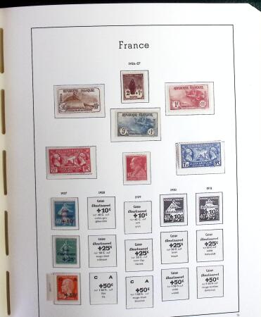 1849-2014 Collection de timbres de France (obl. avant