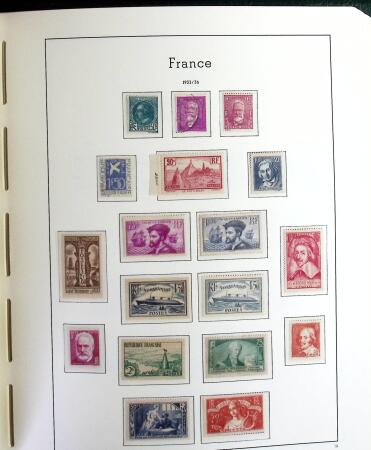1849-2014 Collection de timbres de France (obl. avant