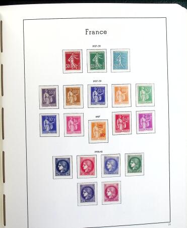 1849-2014 Collection de timbres de France (obl. avant