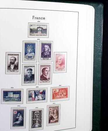 1849-2014 Collection de timbres de France (obl. avant
