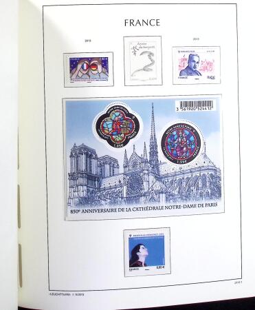 1849-2014 Collection de timbres de France (obl. avant